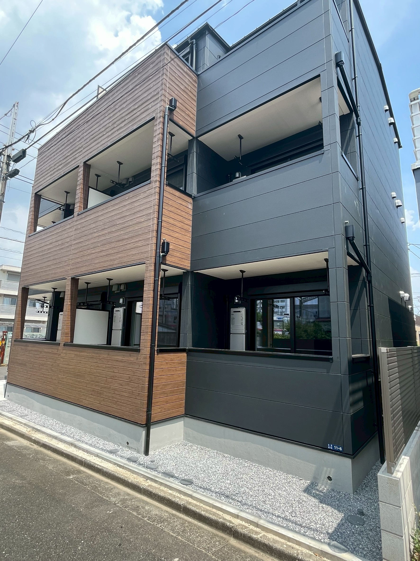 実例　【葛飾区立石８丁目共同住宅新築工事】